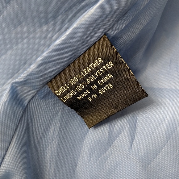 Révue Light Slate Blue Suede Jacket - Picture 2 of 4